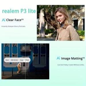 Realme P3 Lite | 8+256GB | 50MP AI Camera | 120Hz Eye Comfort Display | 6000mAh Large Battery | T7250 Chipset | Pulse Light | 2 SIM Cards + 1 Memory Card | Long Battery Life | Large Screen | Gaming Phone | Office Phone | Outdoor Phone