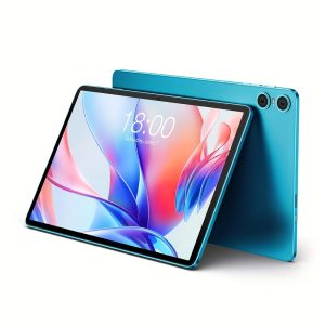 Teclast P30 WiFi Tablet 10.1-inch IPS Pad 4GB+8GB RAM 128GB ROM, 16:10 Screen Ratio, Unisoc T606 Octa-core CPU Mali-G57 GPU Support 1TB TF Card Extension, Android 15 System, 6000mAh Battery Type-C charging, 5MP Camera