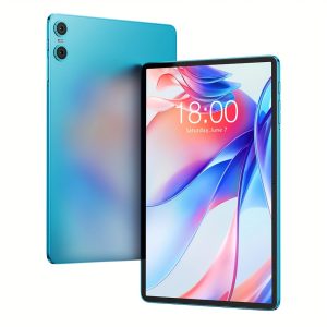 Teclast P30 WiFi Tablet 10.1-inch IPS Pad 4GB+8GB RAM 128GB ROM, 16:10 Screen Ratio, Unisoc T606 Octa-core CPU Mali-G57 GPU Support 1TB TF Card Extension, Android 15 System, 6000mAh Battery Type-C charging, 5MP Camera