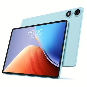 Teclast P50 11-inch Tablet with 90Hz Refresh Rate, 6GB/8GB RAM & 128GB ROM, Android 15, Dual SIM LTE, Metal Unibody, 8000mAh Battery, Type-C Charging, Keyboard, Case & Headphones Included, 10:1 Aspect Ratio, 1280x800 Display, USB OTG Support, 4G LTE Tablet, Multimedia Device, Modern Tablet, Durable Construction, Tablet, Pad, Tablet, Pad