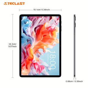 Teclast P30T Tablet New Android 15, 10.1-inch IPS Display, 12GB 4+8GB RAM 128GB ROM With With support 1TB TF Card, Unisoc T606 Octa-Core Mali-G57 GPU, 6000mAh Battery, Keyboard, Teclast Case, Tablet film, Headphones, Stylus, Holder
