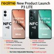 Realme P3 Lite | 8+256GB | 50MP AI Camera | 120Hz Eye Comfort Display | 6000mAh Large Battery | T7250 Chipset | Pulse Light | 2 SIM Cards + 1 Memory Card | Long Battery Life | Large Screen | Gaming Phone | Office Phone | Outdoor Phone